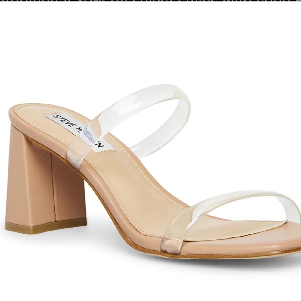 Lilah Clear Steve Madden Heels